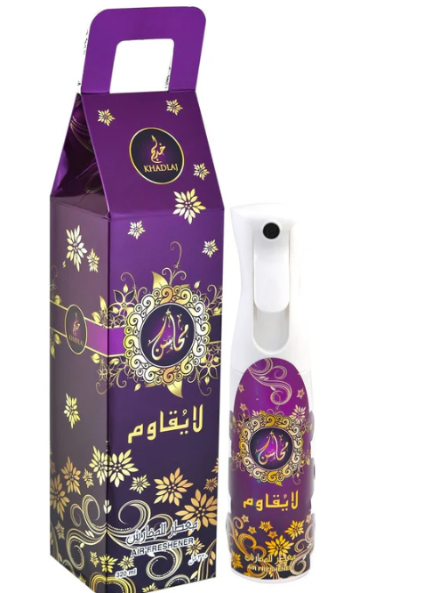Mahasin La Yuqawam Water-based House Freshener (320 ml) by Khadlaj