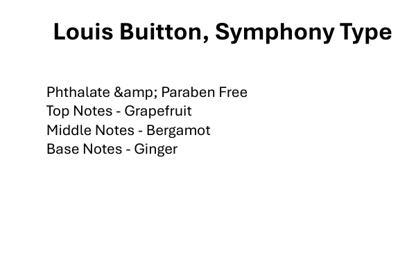 Louis Vuitton, Symphony Type