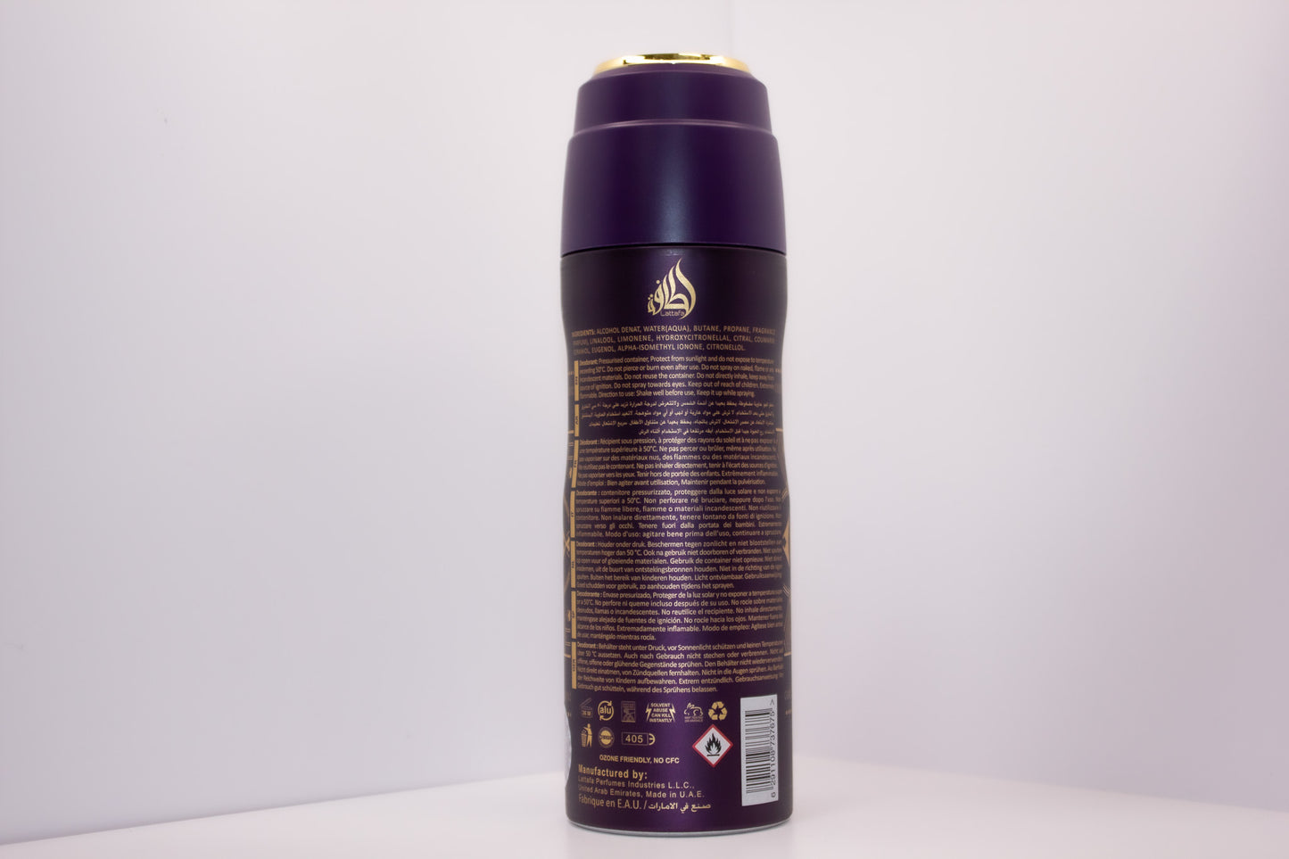 Badee Al Oud Amethyst 200ml Deodorant Spray By Lattafa