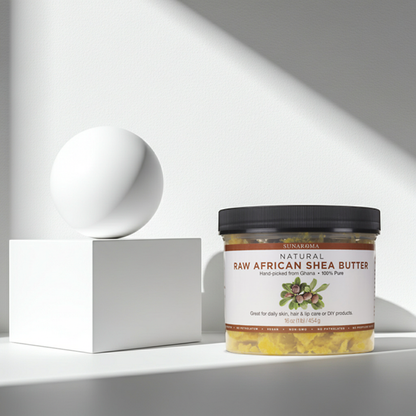 Raw African Shea Butter yellow(16 oz)