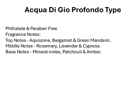Acqua Di Gio Profondo Type