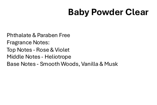 Baby Powder Clear