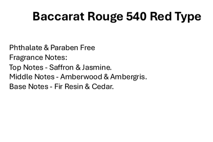 Baccarat Rouge 540 Red Type