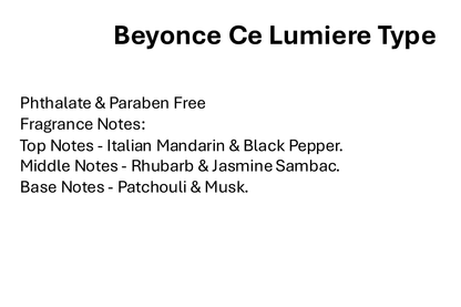 Beyonce Ce Lumiere Type