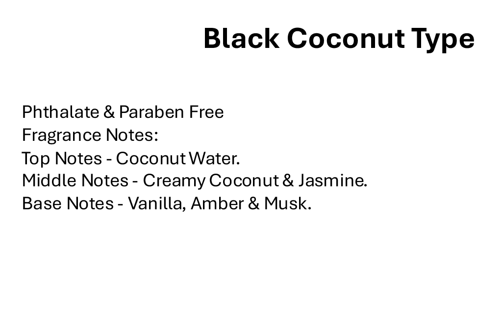 Black Coconut Type