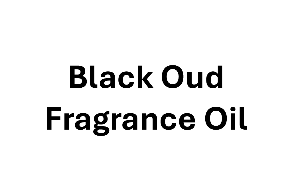Black Oud fragrance oil