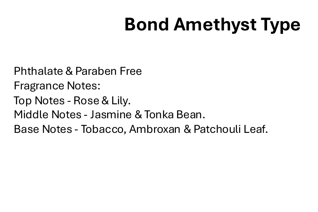 Bond Amethyst Type