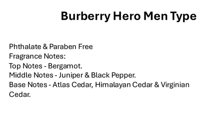 Burberry Hero Men Type