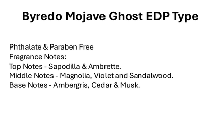 Byredo Mojave Ghost EDP Type