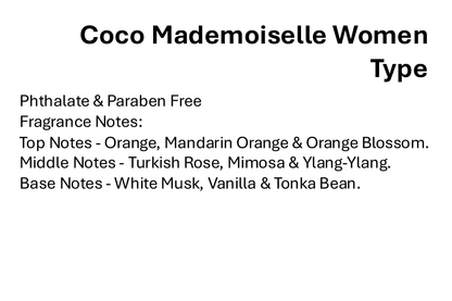Coco Mademoiselle Women Type
