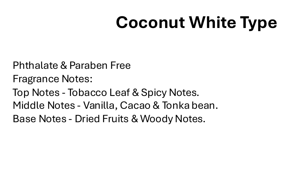 Coconut White Type
