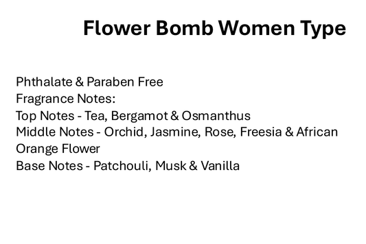 Flower Bomb Women Type