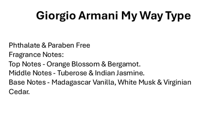 Giorgio Armani My Way Type