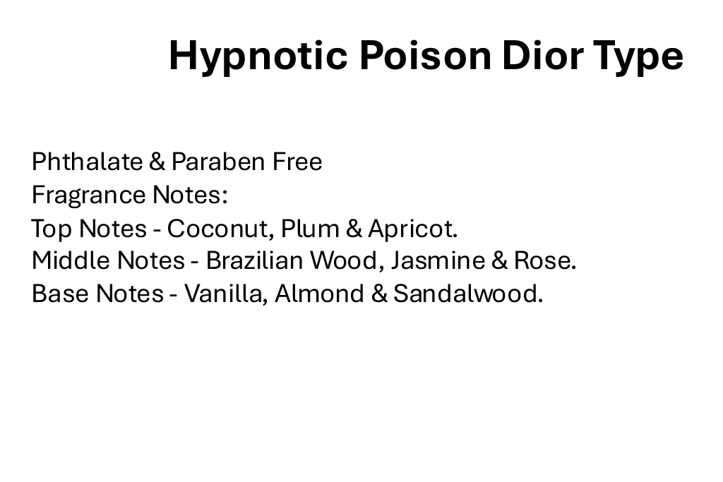 Hypnotic Poison Dior Type