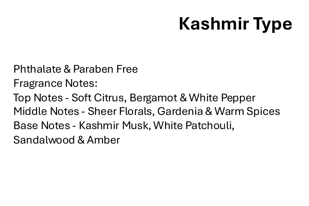 Kashmir Type