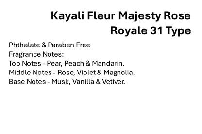 Kayali Fleur Majesty Rose Royale 31 Type