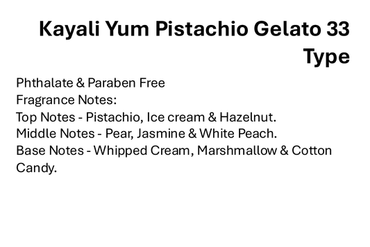 Kayali Yum Pistachio Gelato 33 Type