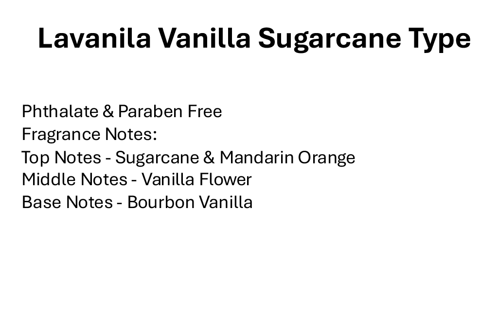 Lavanila Vanilla Sugarcane Type