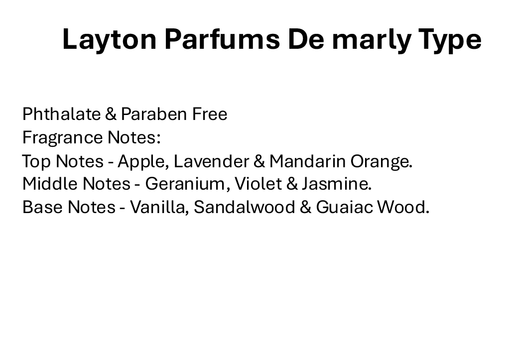 Layton Parfums De marly Type