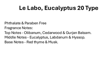 Le Labo, Eucalyptus 20 Type