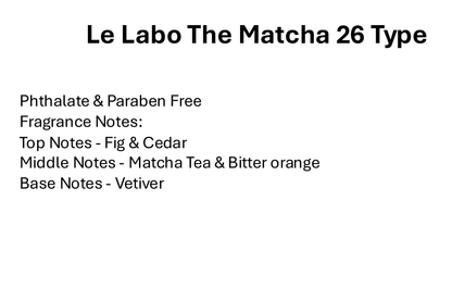 Le Labo The Matcha 26 Type