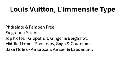 Louis Vuitton, L'immensite Type
