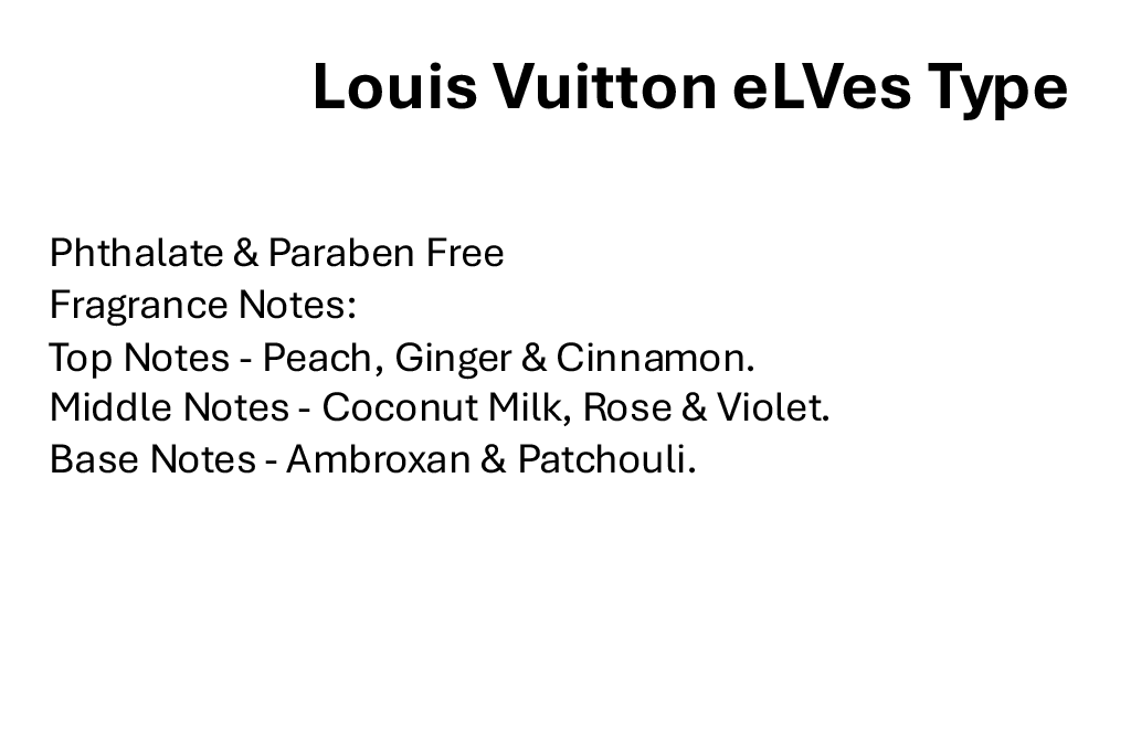 Louis Vuitton eLVes Type