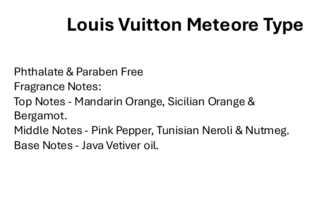 Louis Vuitton Meteore Type