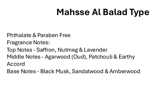 Mahsse Al Balad Type