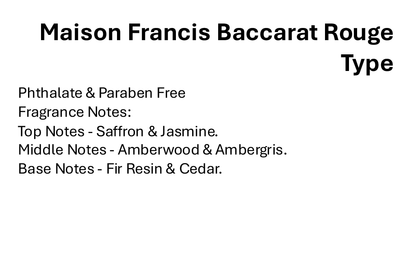 Maison Francis Baccarat Rouge Type