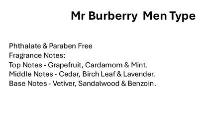 Mr Burberry  Men Type