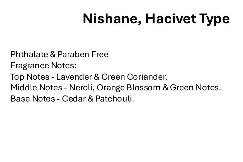 Nishane, Hacivet Type
