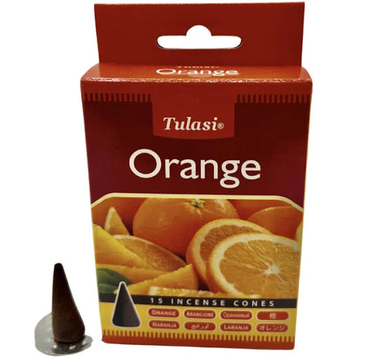 Orange Incense Cones