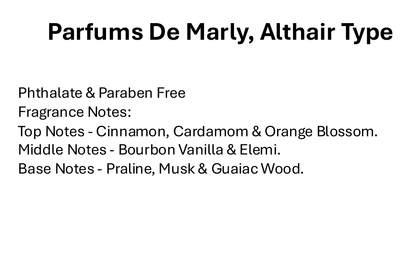 Parfums De Marly, Althair Type