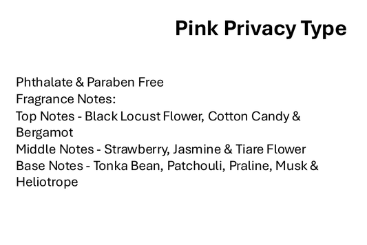 Pink Privacy Type
