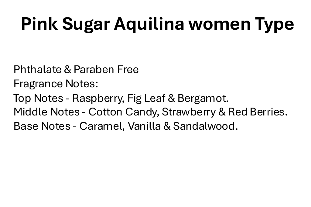 Pink Sugar Aquilina women Type