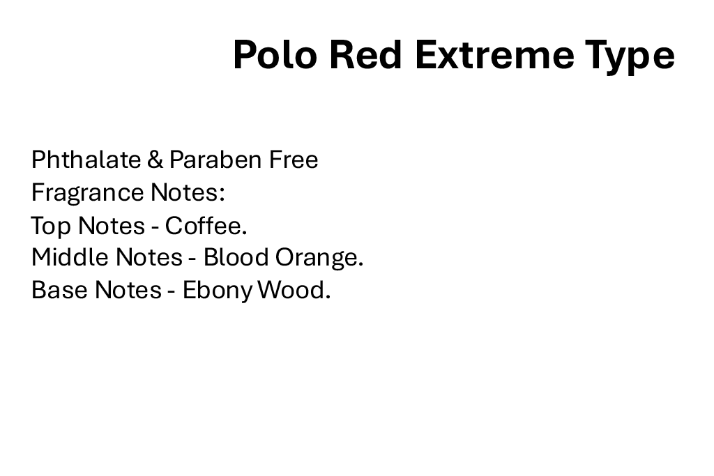 Polo Red Extreme Type