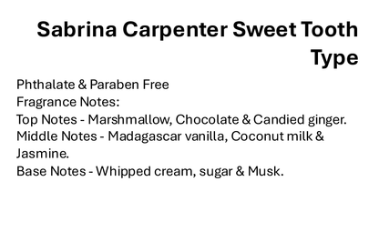 Sabrina Carpenter Sweet Tooth Type