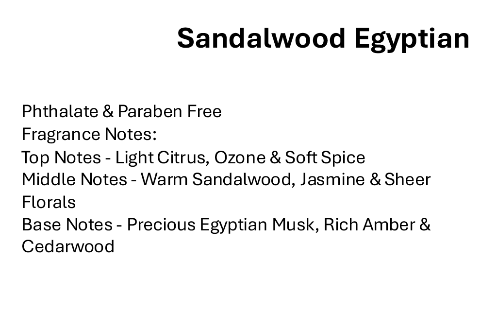 Sandalwood Egyptian