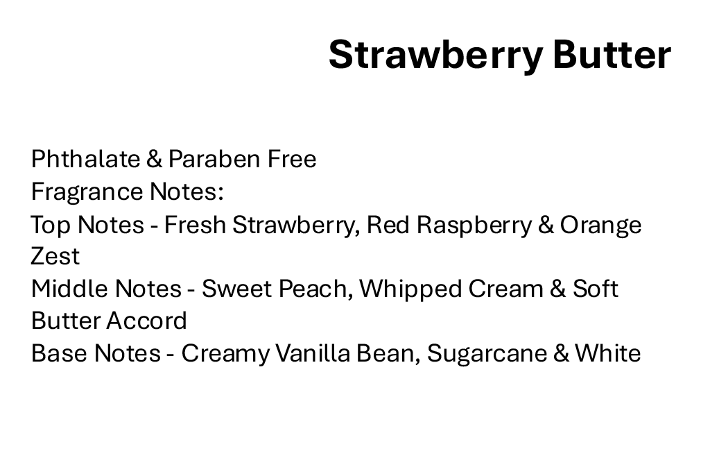 Strawberry Butter