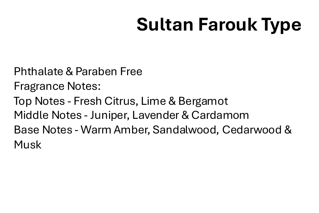 Sultan Farouk Type