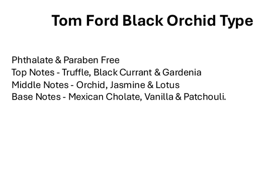 Tom Ford Black Orchid Type