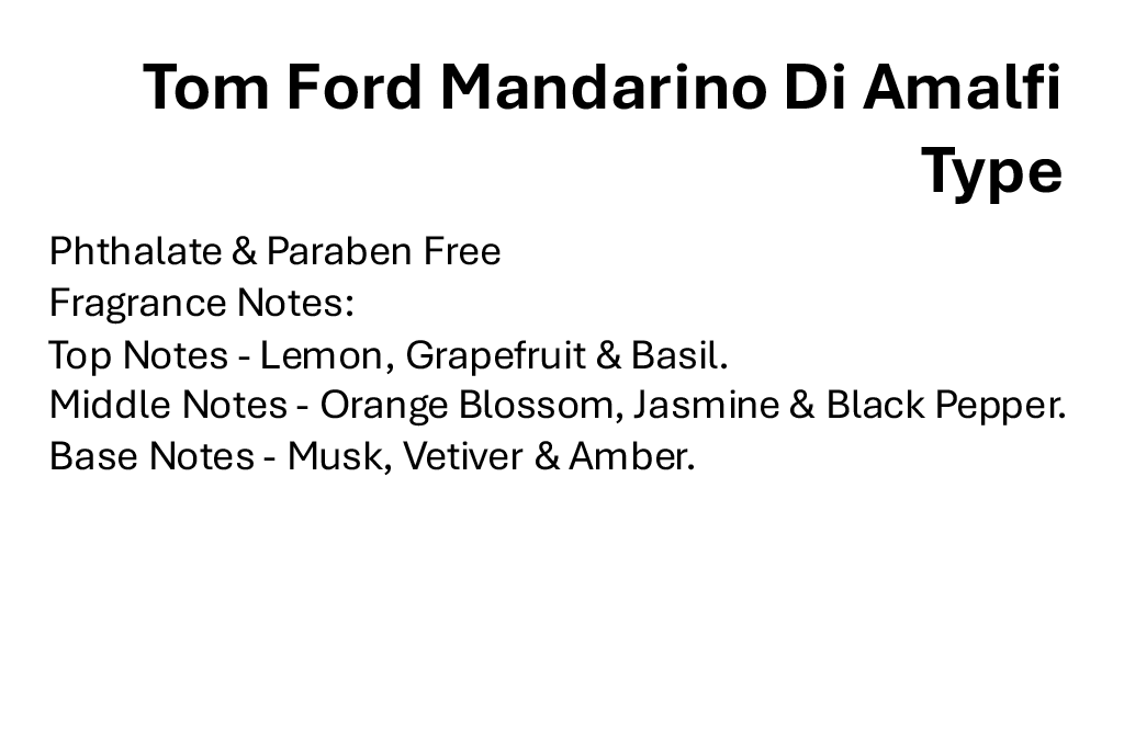 Tom Ford Mandarino Di Amalfi Type