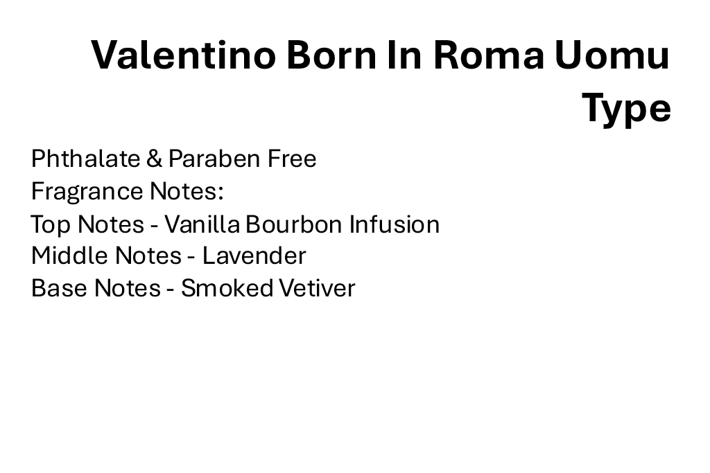 Valentino Born In Roma Uomu Type