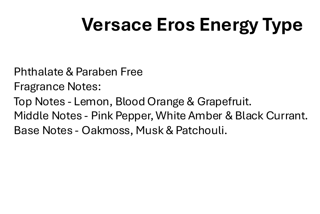 Versace Eros Energy Type