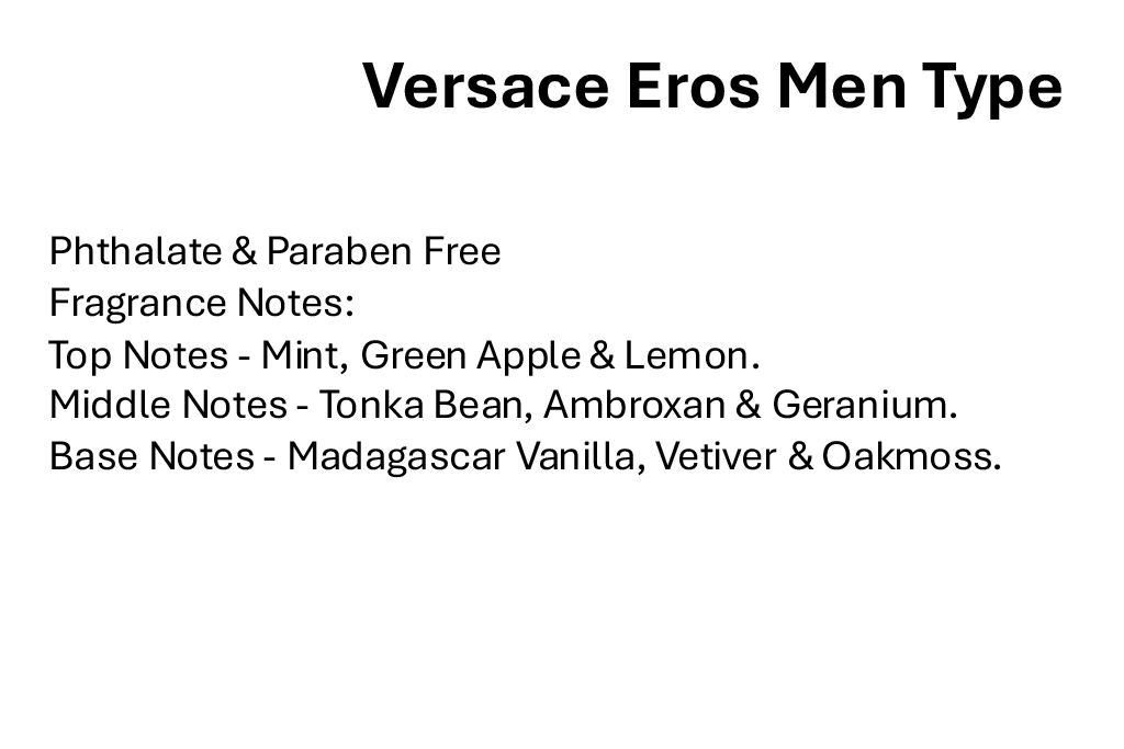 Versace Eros Men Type