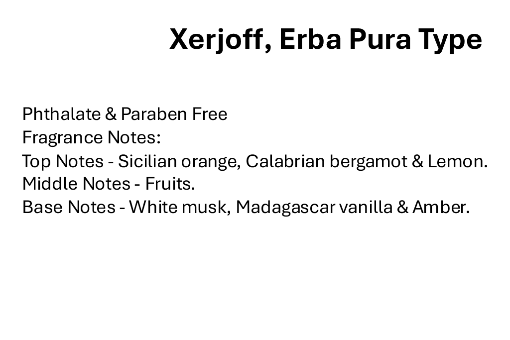 Xerjoff, Erba Pura Type